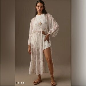 Floral Tiered Duster